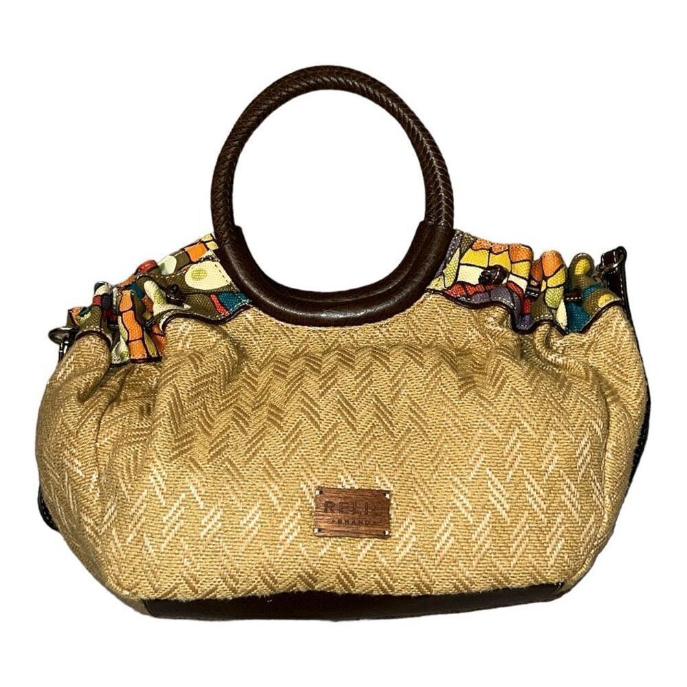 Relic Dakota Satchel Khaki Bag